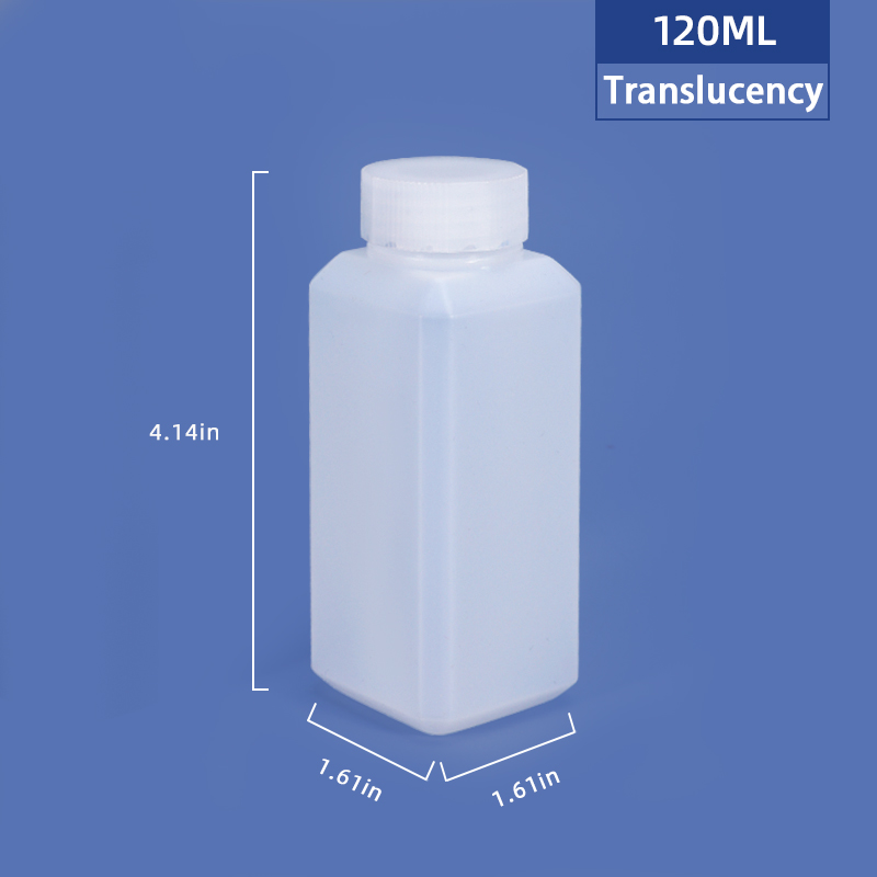 250ml HDPE Plastic Bottles for Chemical Detergent and Pesticide Seal The Square Bottle