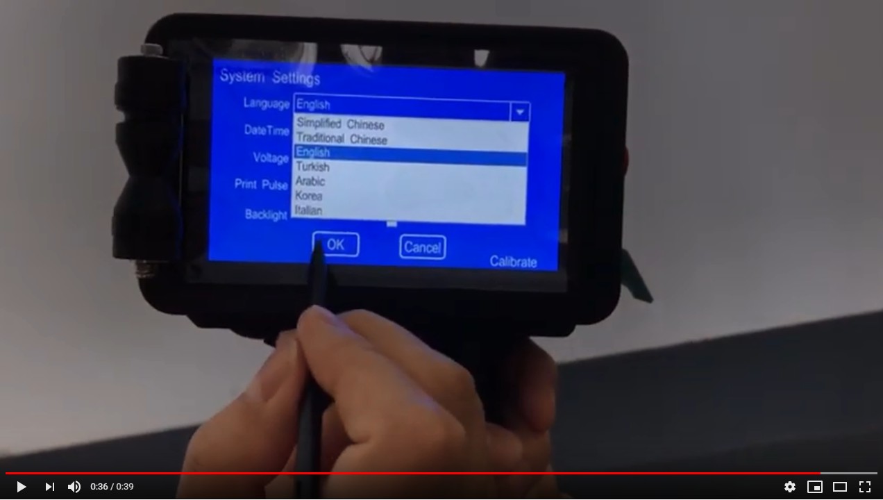 Multi-Languages' Inkjet Printer