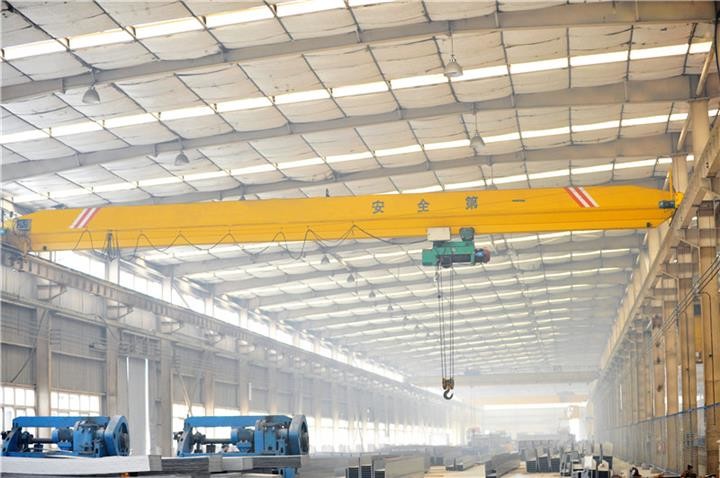 Industrial Single Girder Overhead Crane Top Running Warehouse Bridge Crane