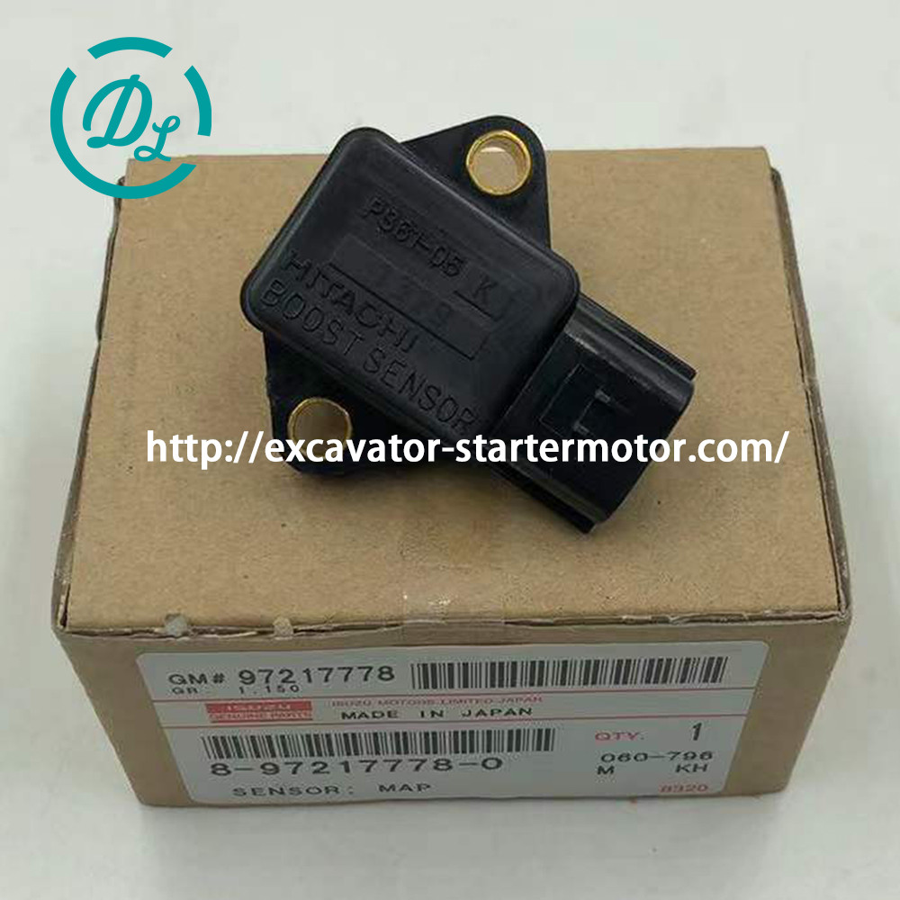 Excavator Engine Parts ISUZU Map Sensor 8-97217778-0 8972177780