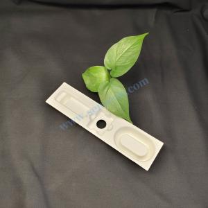  High-end smart watch white plant fiber pulp mold packaging liner base, embedded with anti-drop, shock-proof and anti-static functions. Manufactures