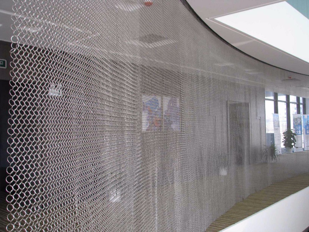 Stainless Steel Chain Link Ring Chainmail Decorative Mesh