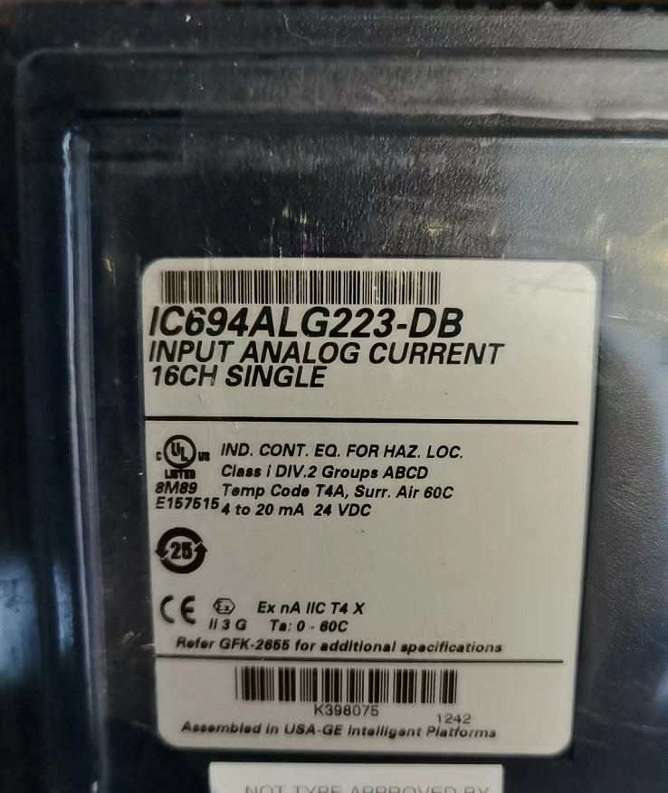  IC694ALG223-dB GE 16-Channel single Input analog Current Module Manufactures