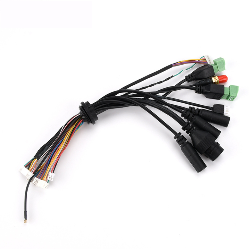 Electric Security Equipment Custom Pin and Voltage Wire Harness for Automotive Security