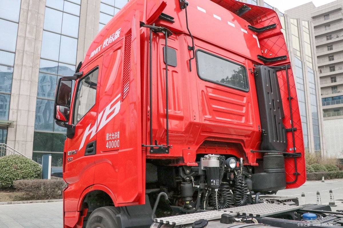 SAIC Hongyan Jieshi H6 6X4 Electric Tractor Head Truck 89km/H