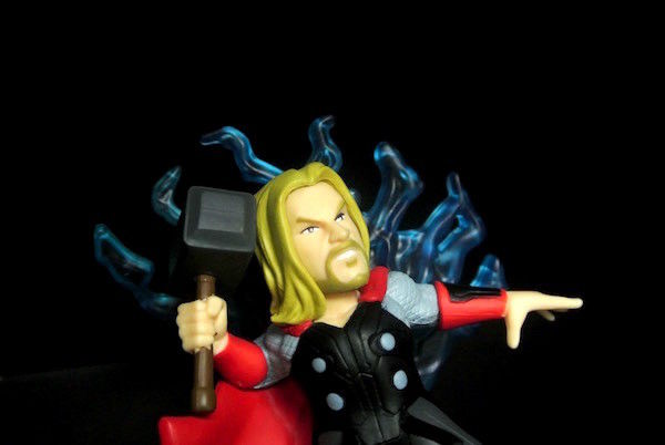 Avengers Thor Figure Little Collectible Toys With A Hammer Customized Sizes