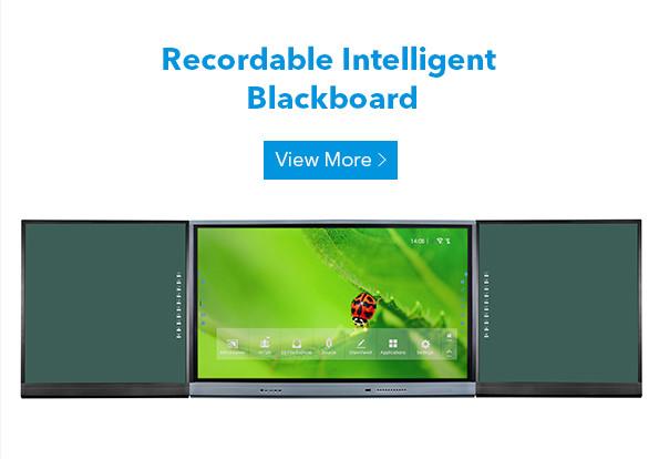 IR Interconnected Blackboard With 75 86 98 Inch DLED Display Optional White