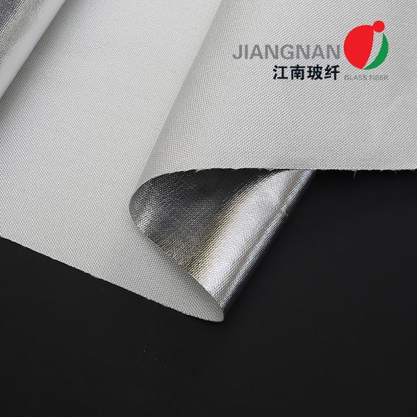 Aluminum Foil Laminated Fiberglass Fabric With Smoothed Surface Single Or Both