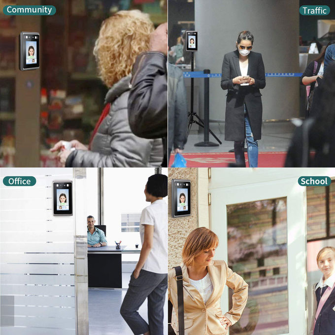 Card Reader Wifi Office Attendance Machine Face Scanner Attendance System