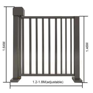 Waterproof Swing Barrier Gate For ANPR School Access Control Insulation Level F
