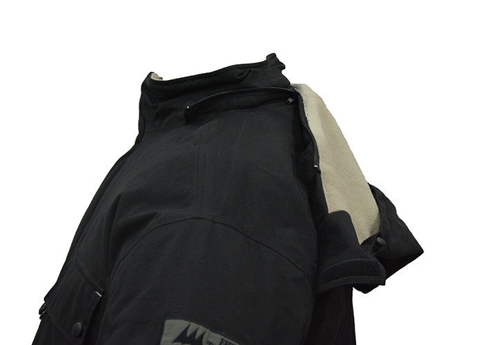 Two Pieces Jacket Outdoor Work Clothes With Hood Fashionable Design