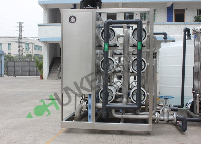 Big Brackish Water Treatment Plant FRP Material CNP Pump DOW Vontrone GE Membrane