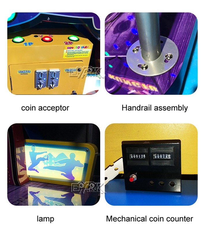 Arcade Redemption Prize Game Machine Kung Fu Hit Bean Game Equipment