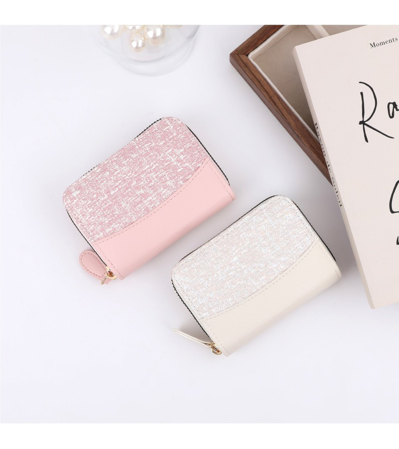 End Ins Style Female Card Holder with Custom Logo Package Weight 0.1kg Color Matching