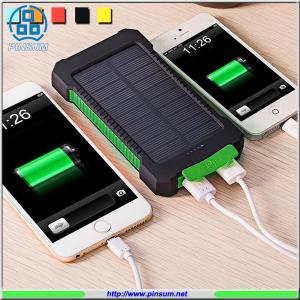  Solar power bank 10000MAH high capacity with li-polymer battery Manufactures