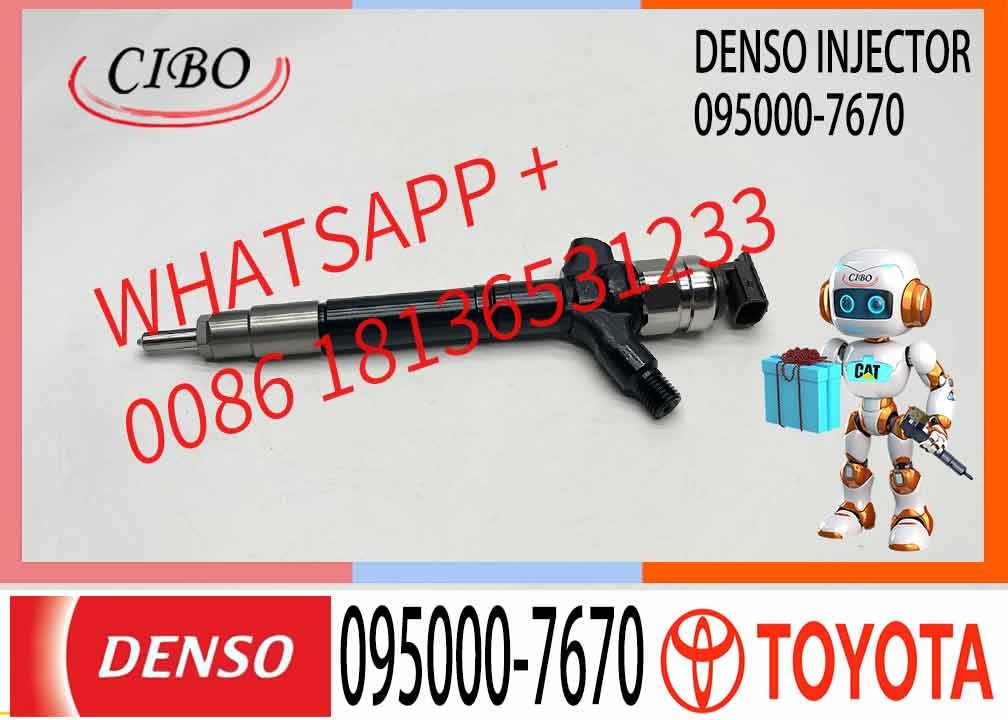Diesel Common Rail Injector For Toyota 095000-7670 095000-7680 095000-7690 23670-09280