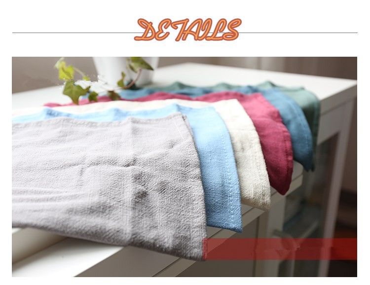 Reusable 100% Cotton Tea Towel Linen Table Placemats 200-600GSM