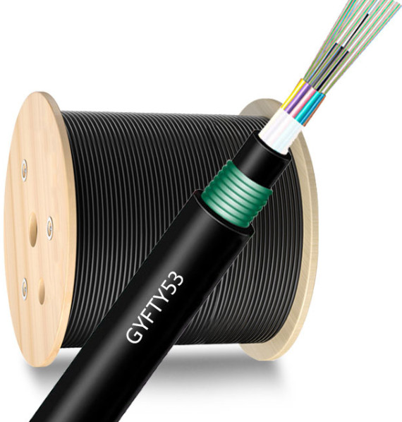 Underground Double Sheath GYTS53 Factory Fiber Optic Cable Gyta53 Fiber Cable