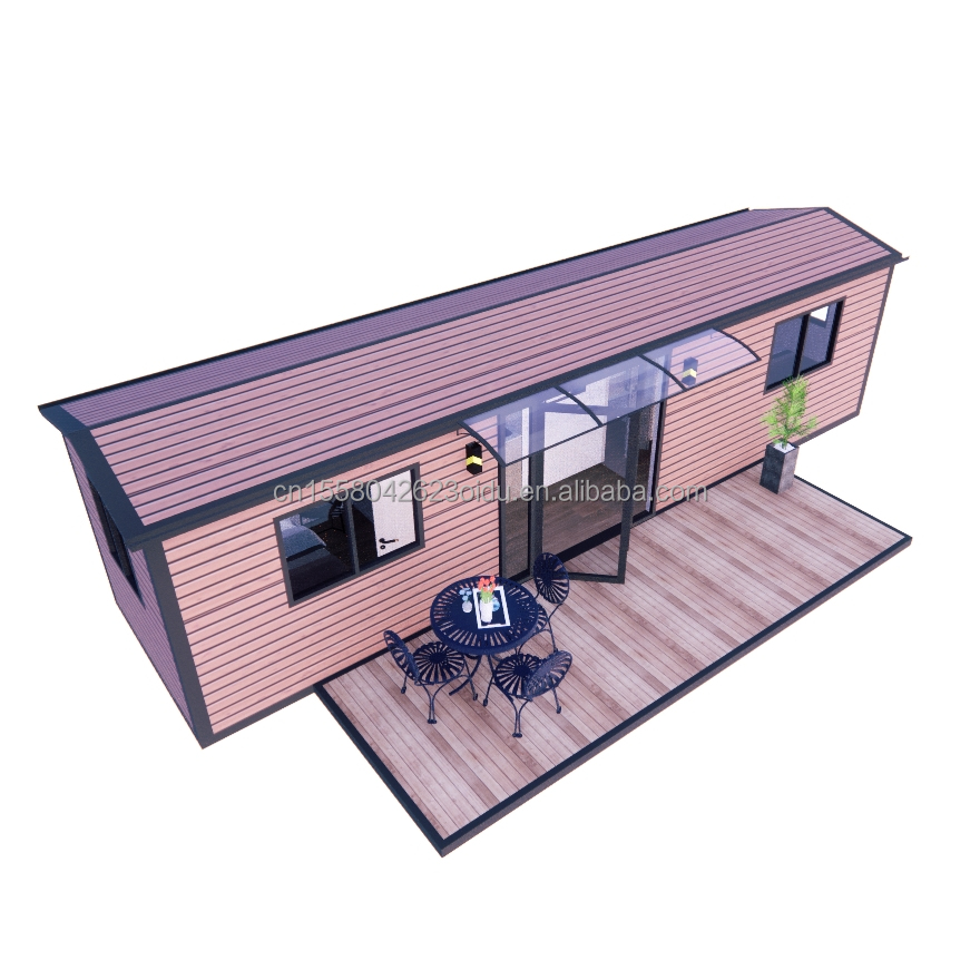 Modern Design Modular Steel Container House Prefabricated Flat Pack for Outdoor Aluminum Alloy Windows Included in Design