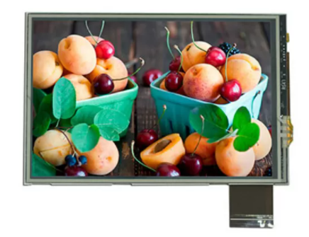 China 3.5 Inch High Brightness TFT LCD Screen with Resistive Touchscreen and 16/18/24 Bit RGB Interface on sale