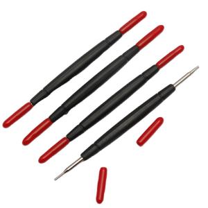 Handle Knurled Watch Spring Bar Removal Tool With Removable Tip