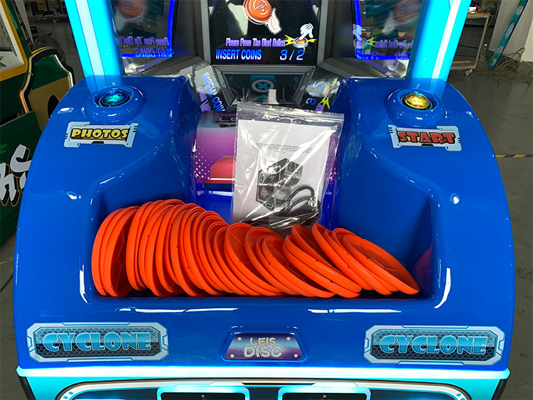 Let's Disc game center Redemption Arcade Machine Prize Games With Video Screen