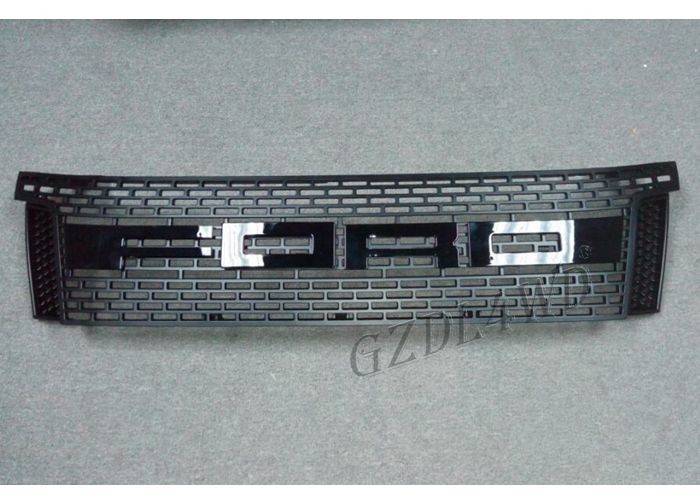 ABS Material Black Lit Replace Trim Front Grille For Original Ranger T6