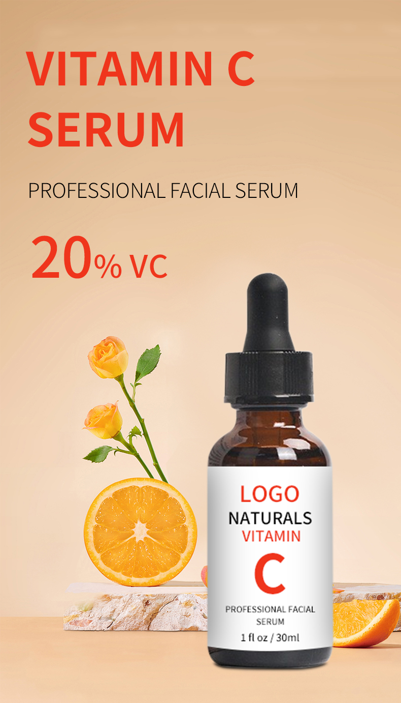 OEM Facial Serum Whitening Anti Wrinkle Vitamin C Serum For Face