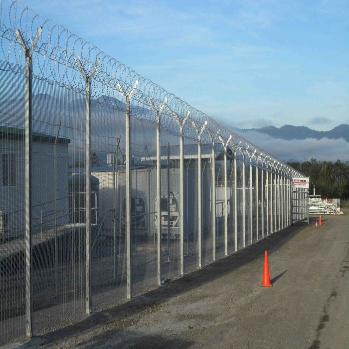 High Security System South Africa 358 Anti Climb Clearvu Mesh Fence