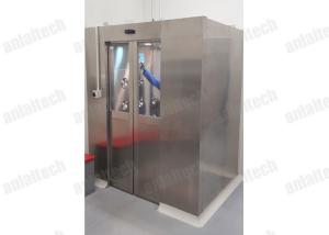  99s ULPA Filtered 2260W Air Shower Room , 25m/S Stainless Steel Air Shower Manufactures
