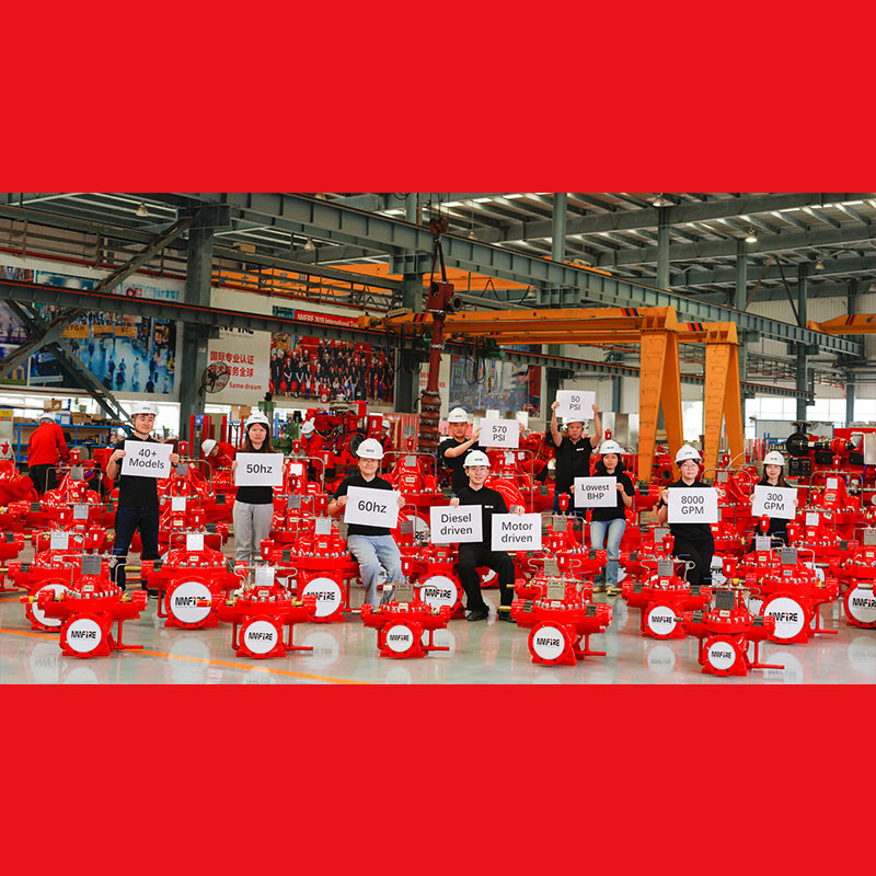 2500GPM 44-67m 62-95psi NMFIRE SCF200-150-370 Electric Motor Fire Pump UL FM Approved Fire Pumps Water Pump 568M3/H