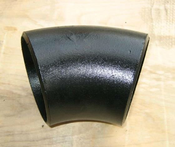 2D 3D 5D Short Radius Steel Pipe Elbow Yellow Black 90 Degree Long Radius Elbow