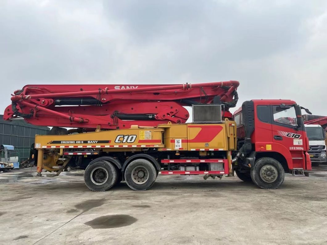 Small Concrete Pump Truck 43 M Produced in 2021