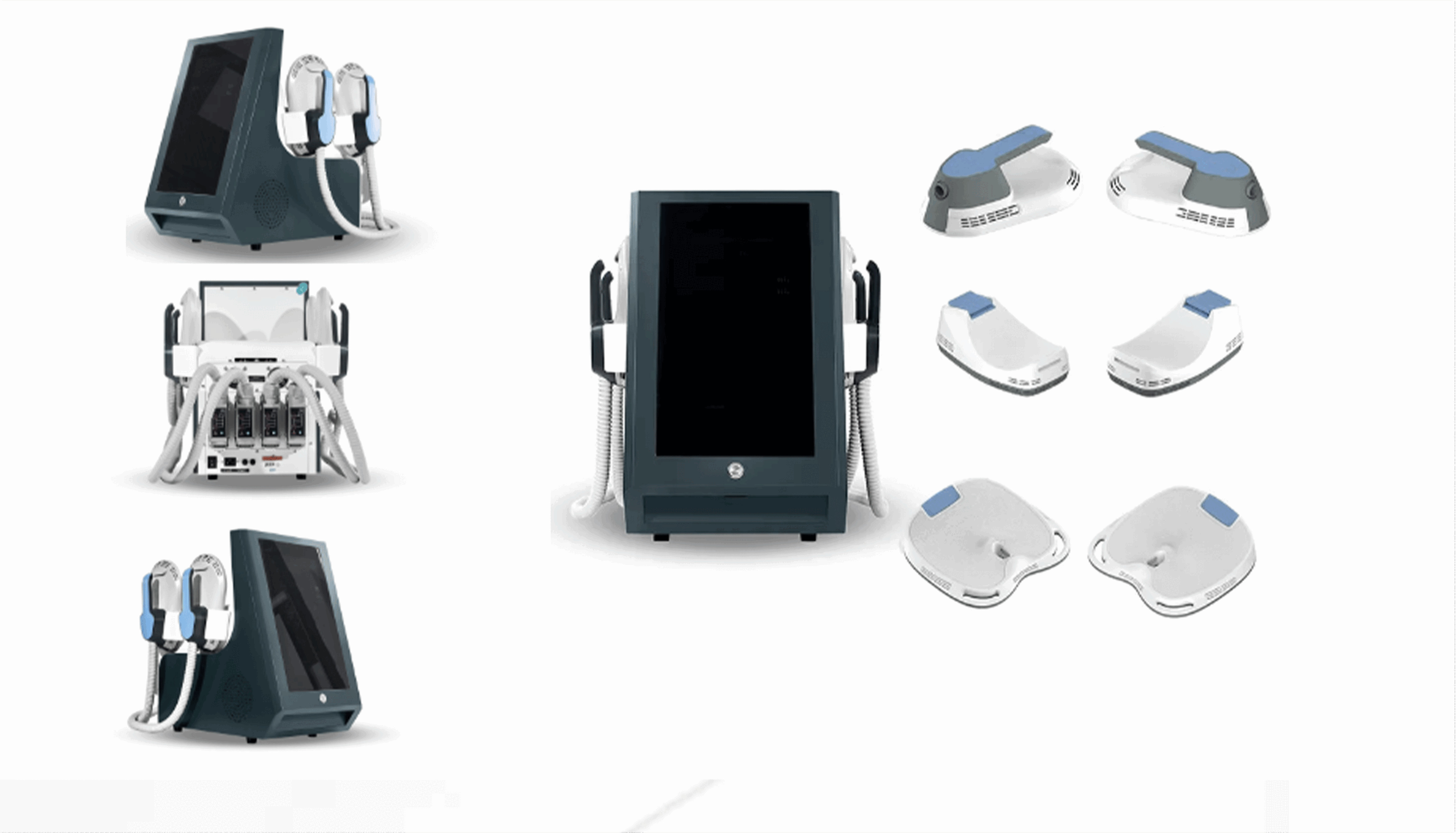 ABS Stainless Steel LED RF Lifting Machine 620nm 415nm 530nm
