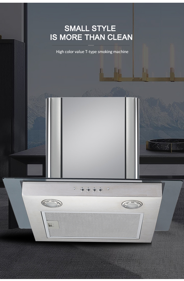 Commercial Cooker 75cm 800 Cfm Range Hood Modern Style