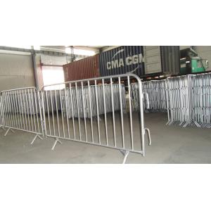 Hot Dipped Glavanized Steel Crowd Control Fence Size 1100mm x 2200mm Available