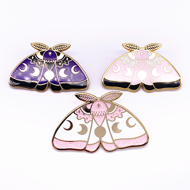 Size Custom Hard Enamel Pins , Lovely Star Shaped Lapel Pins For Art