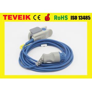 Biolight M900 M7000 reusable adult finger clip spo2 sensor / probe with 12pin 3m