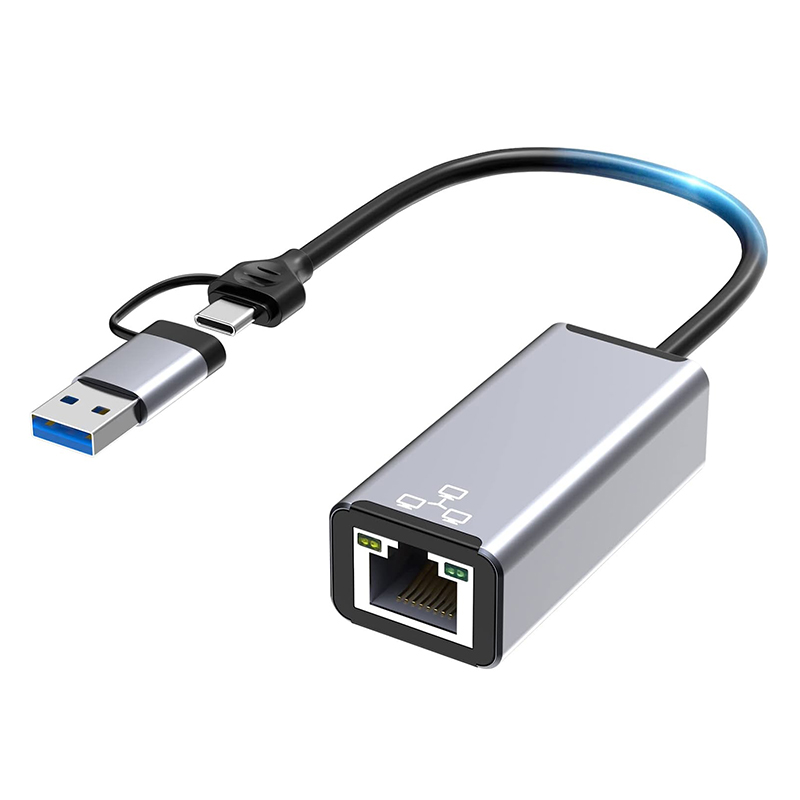 USB C Type-C To RJ45 Ethernet Gigabit Lan Adapter for Laptops in High Demand