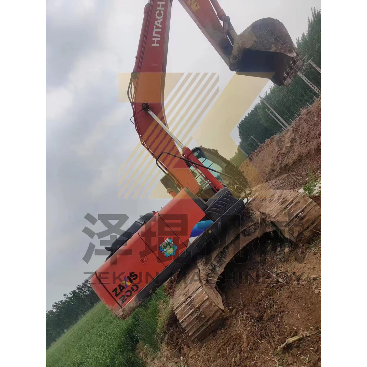 Hitachi ZX200-5A ZX200-3 ZX200-6 Crawler Excavator 2022 in and 20000 KG Machine Weight