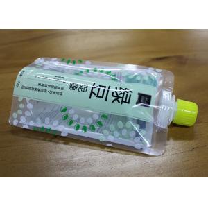 Custom Printing Leak Proof Transparent Spout Pouch Packaging 50ml - 5000ml
