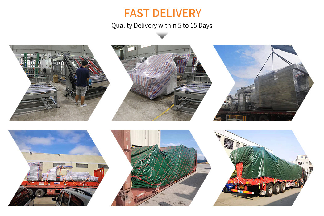 China Ultra High Speed Box Gluing Paper Lamination Gw Flute Laminating Machine