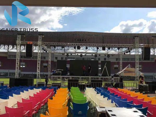 Heavy Loading Aluminum Stage Truss For Outdoor Concert Ce Certified 5 Years