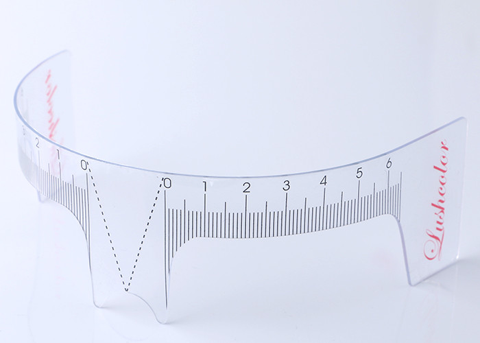 Flexible Permanent Makeup Tattoo Accessories Standard Eyebrow Ruler For Beginner