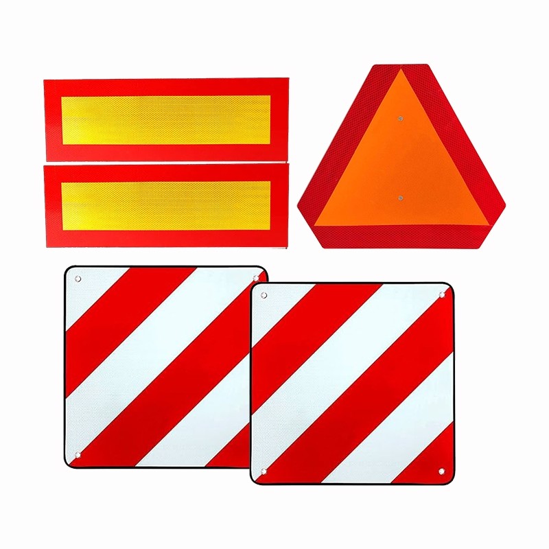 Red White DOT-C2 Approved Reflective Safety Tape Self Adhesive For Truck Vehicles