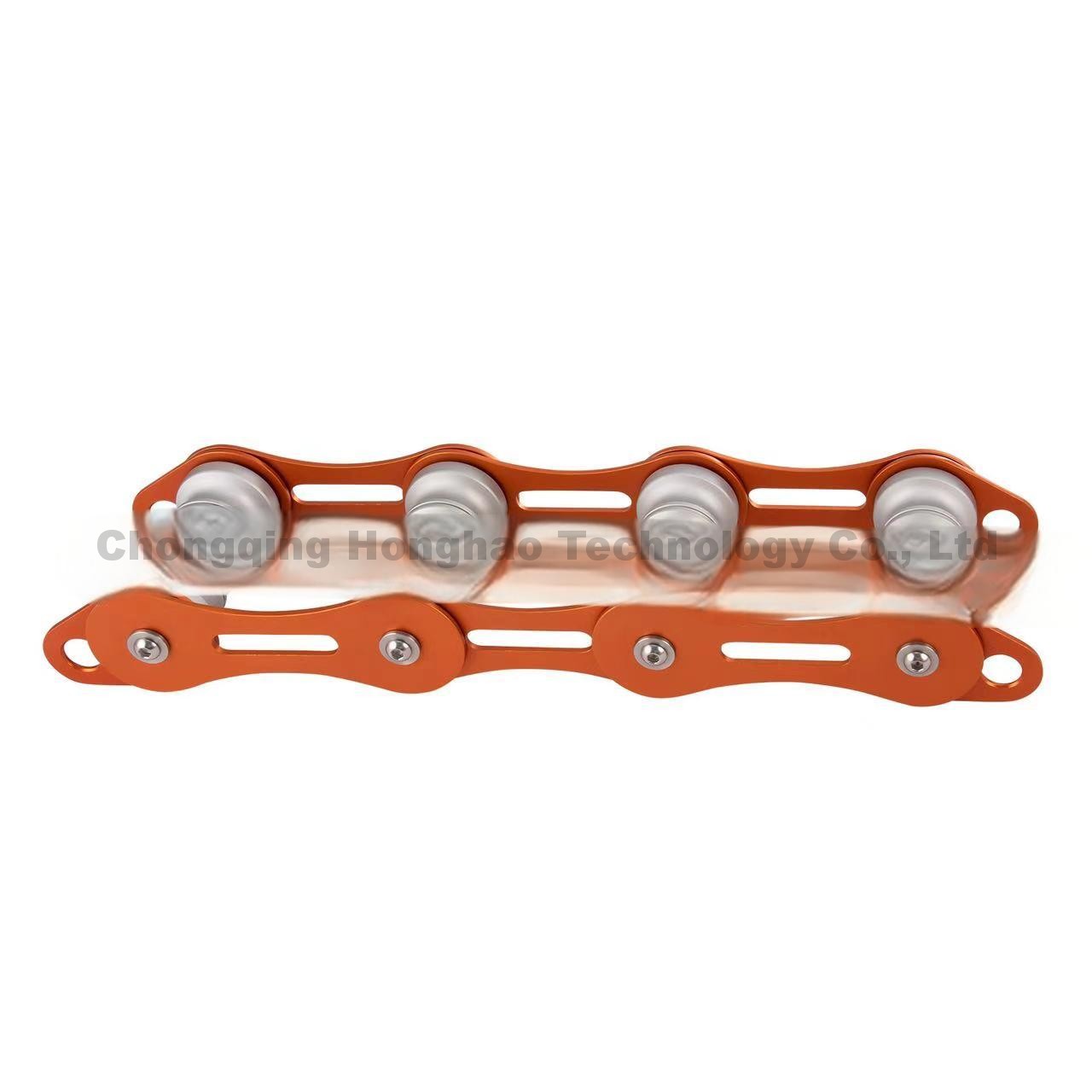 FourSlot Chain Rope Protector Durable Aluminium Alloy for Outdoor Rescue Climbing Gear