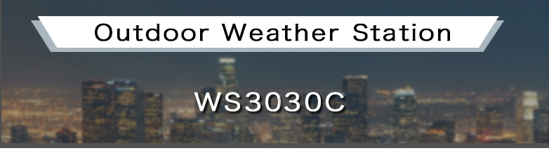 Compact Weather Station For Outdoor Monitoring Displays Wind And Rain Automatically