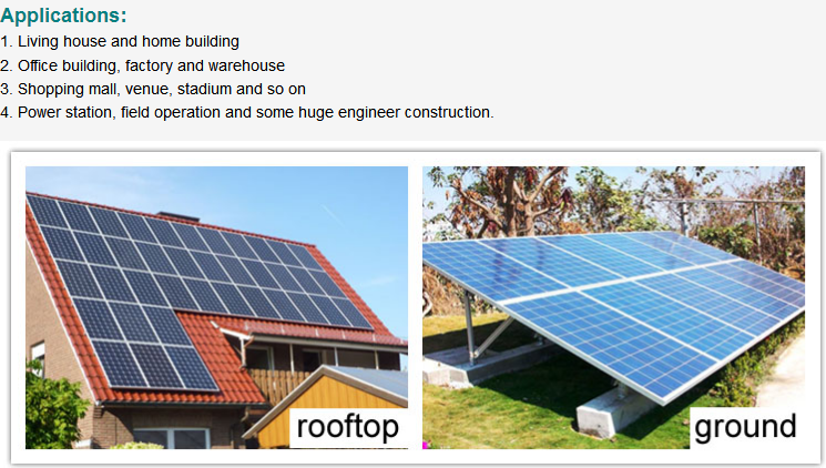 Customize Voltage DC24V 48V Poly Solar Panel 200W 300 400 Watt Solar Panel