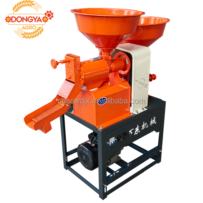 DONGYA AGRO Above 300kg PER HOUR COMBINED MINI RICE MILL MACHINE 4HP