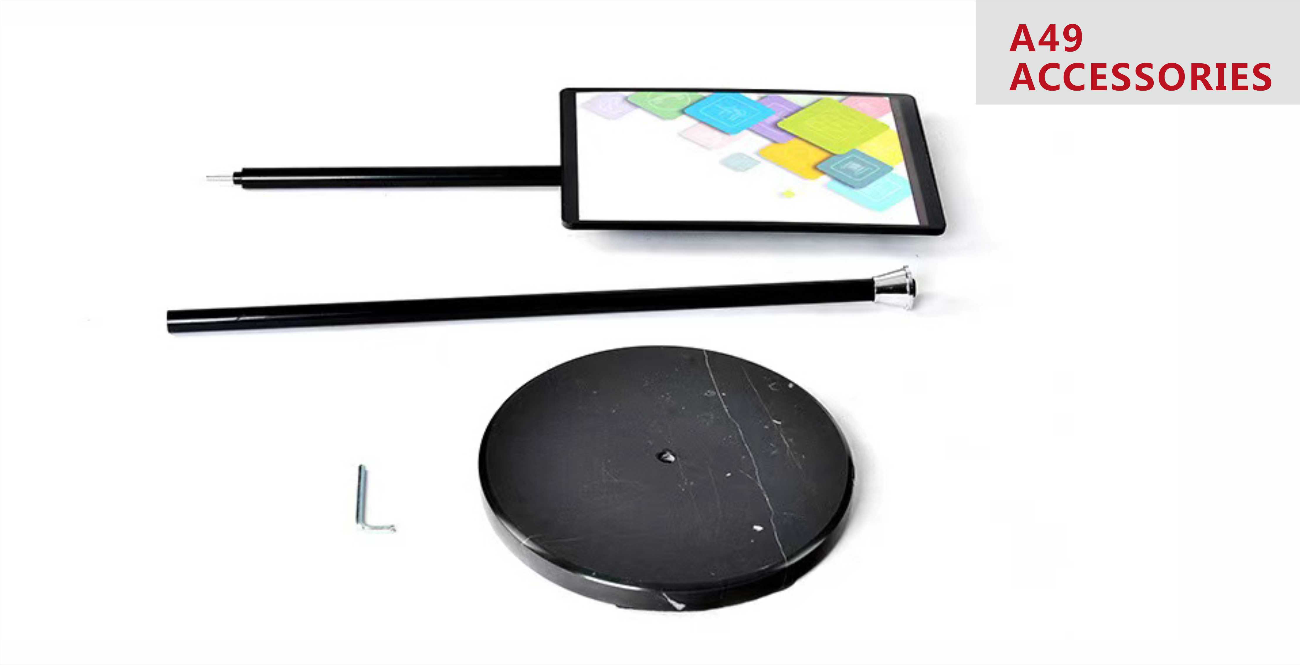 Shopping Mall Poster Board Stand 1290X290mm Advertising Display Equipment